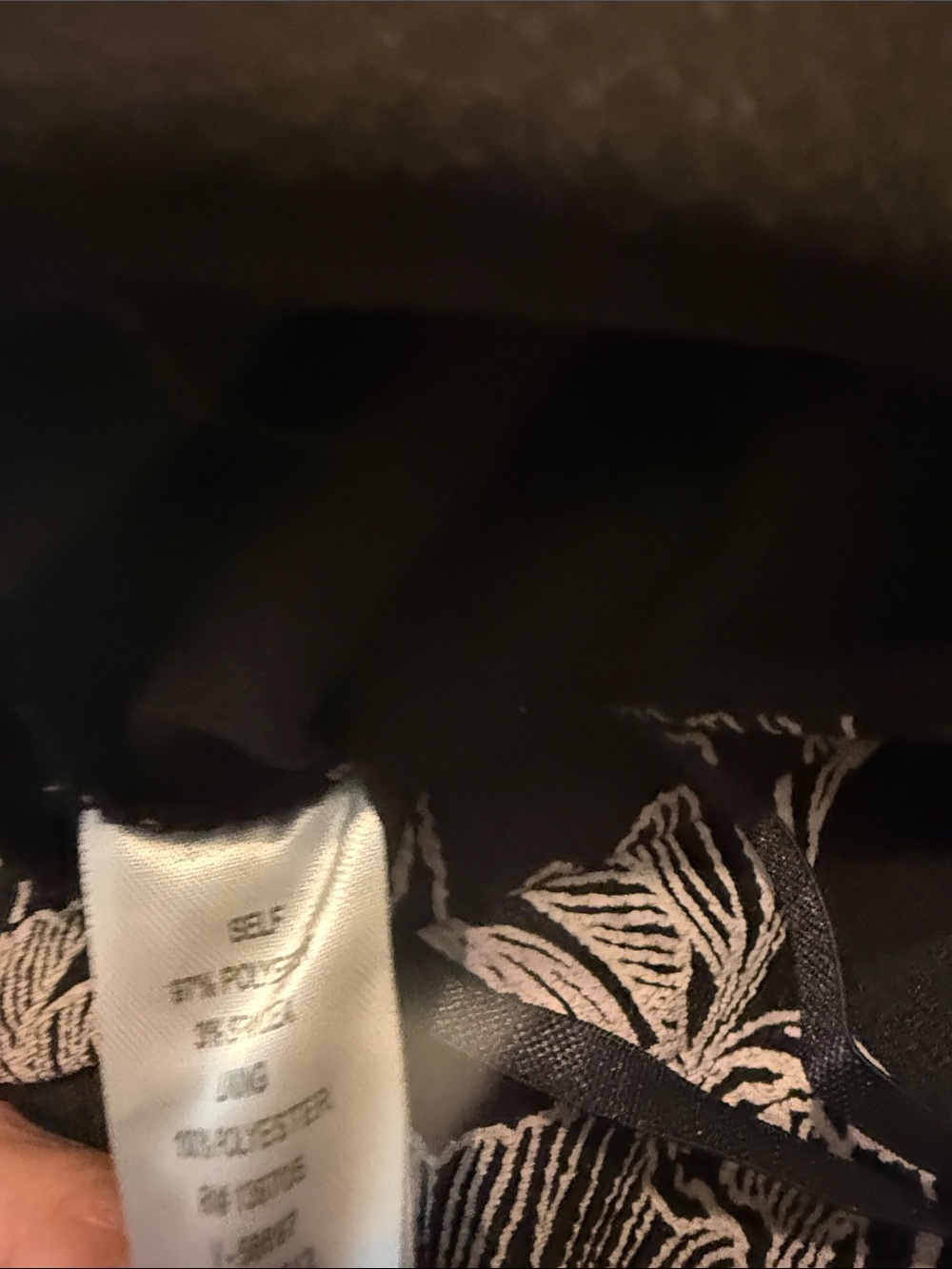 Honey & Rosie cropped black & white floral jumpsuit with POCKETS! Sz M. - Picture 12 of 13